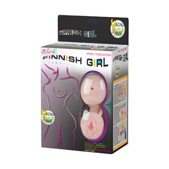 Imagem do 00624 | Boneca Inflável com Seios, Rosto, Simulador de Gemidos, Bullet e 2 Orifícios Penetráveis em CyberSkin - Lybaile Finnish Girl Vibrating