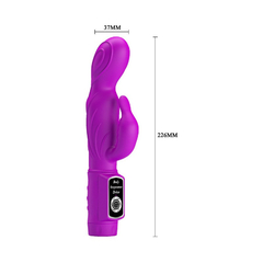 00660 | Vibrador Estimulador de Ponto G e Clitóris com Vibração Multivelocidade Sensorial - Pretty Love Body Touch - loja online