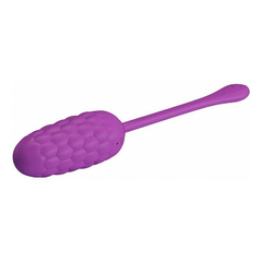 00947 | Cápsula Vibratória Recarregável em Silicone Aveludado com 12 Modos de Vibração - Pretty Love Marina - Roxo - E-VARIEDADES