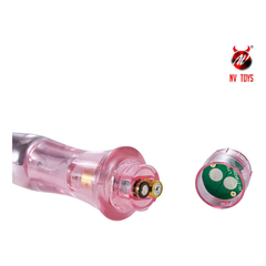 Imagem do 04404 | Vibrador Estimulador de Ponto G e Clítoris com Vibração Multivelocidade - NV Toys Mambo Vibe - 13,5 x 3,5 cm - Rosa