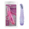 01800 | Vibrador Ponto G com Multivelocidade - Crystal Roulette Vibe 20 x 3,2 cm - Roxo