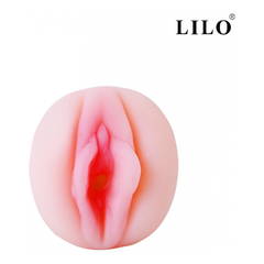01336 | Masturbador em formato de Vagina Feito de CyberSkin com Fissuras e Texturas Internas - Lilo - comprar online