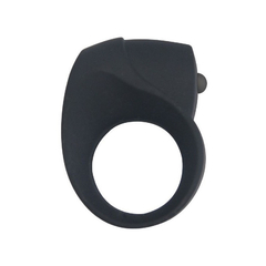 00277 | Anel Peniano em Silicone Soft Touch com Vibração Única - Magic Ring - Preto - comprar online