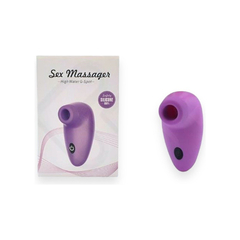05067 | Vibrador Clitoriano em Silicone com 7 Modos de Pulsação - Dibe Sex Massager - Lilás