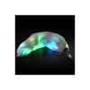 03458 | Plug Anal de Luxo com calda, feito em silicone com luz de LED - Verde