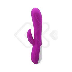 01694 | Vibrador Flexível Estimulador de Ponto G e de Clitóris com 30 Modos de Vibrações e Função Memória - Pretty Love Primo - 12 x 3,8 cm - Roxo - comprar online