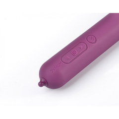 00817 | Vibrador Recarregável com Câmera Embutida, 5 Modos de Vibração e Resistente à Água - Svakom Siime - Roxo