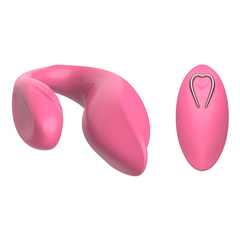 Imagem do 04907 | Vibrador Clitoriano com 10 Modos de Vibração e Controle Remoto Sem Fio - Martha Vibe - Magenta