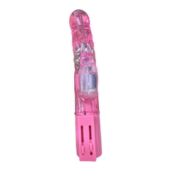 04119 | Vibrador Rotativo Estimulador de Ponto G e de Clitóris com Vibração Multivelocidade e Nódulos Rotativos - Sex And The City - 25,5 x 3,7 cm - Rosa - comprar online