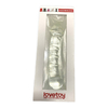 00492 | Plug Anal com Saliências em Espiral em Vidro - Lovetoy Glass Romance - Transparente