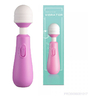 01017 | Mini Massageador Corporal em ABS com Vibração Única - Spark Of Love Vibrator - Rosa - Roxo