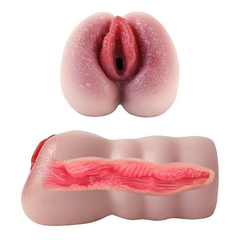 04074 | Masturbador Masculino com Forma de Vagina em CyberSkin - Mature Girl - 14,6 x 7,9 cm na internet
