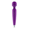 03517 | Massageador Corporal Recarregavel em Silicone ABS Super Macio com 10 Modos de Vibrações - Roxo