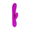 01694 | Vibrador Flexível Estimulador de Ponto G e de Clitóris com 30 Modos de Vibrações e Função Memória - Pretty Love Primo - 12 x 3,8 cm - Roxo