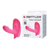 04878 | Estimulador em Forma de Concha com Mini Pênis Penetrável, 10 Modos de Vibração e Aplicativo - Pretty Love Fancy Clamshell