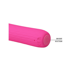 03406 | Estimulador de Clitóris Recarregável com Sucção e 12 Modos de Sucção - Pretty Love Ford - Rosa Pink - E-VARIEDADES