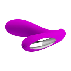 01844 | Estimulador de Próstata e Períneo em Silicone Soft Touch com 30 Modos de Vibração - Pretty Love Backie - Roxo - loja online
