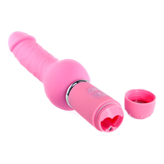 00638 | FANTASY BLISS - VIBRADOR COM 10 FUNÇÕES DE VIBRAÇÃO E PULSAÇÃO | ROSA na internet