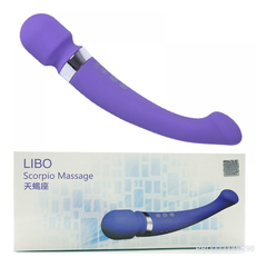 00298 | Massageador e Vibrador de Ponto G com 8 Modos de Vibrações e Carregamento via USB Magnértico - Libo Female Vibrator Scorpio Massage