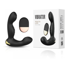 04549 | Estimulador de Próstata e Períneo em Silicone Cirúrgico Com Controle Remoto e 10 Modos de Vibração - Lilo Vibrator We Love