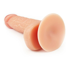 00548 | Prótese Peniana Realística em Silicone com Escroto, Veias Salientes e Ventosa - The Ultra Soft Dude 7.0 - E-VARIEDADES