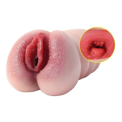 04074 | Masturbador Masculino com Forma de Vagina em CyberSkin - Mature Girl - 14,6 x 7,9 cm - comprar online