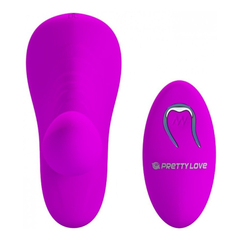 00534 | Estimulador de Clitoris com Penetrador e 12 Modos de Vibração - Pretty Love Magic Fingers - loja online