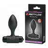 03895 | Plug Anal em Silicone com 10 Modos de Vibrações e Alça de Segurança - Pretty Love Vibra Butt Plug