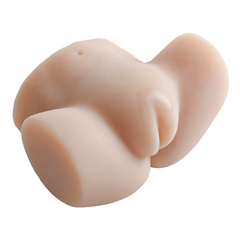 04260 | Masturbador Formato de Bunda com Vagina com Texturas Internas em CyberSkin - 18 x 12 cm - comprar online