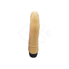04291 | Vibrador de Ponto G no Formato de Pênis Realístico com Vibração Multivelocidade - Soft Portable Female Sex Toy - 11,7 x 3,5 cm - Bege - E-VARIEDADES