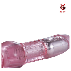 03899 | Vibrador com Textura de Nódulos e Vibração Multivelocidade - NV Toys Venue Vibe - 13,5 x 3,5 cm - Rosa