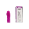 03296 | Dedeira em Silicone com Saliências Massageadoras - Roxo