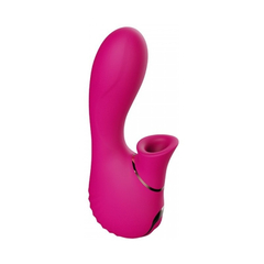 04799 | Vibrador Estimulador de Ponto G e Clitoris em Silicone com 7 Modos de Vibração e 7 Intensidades de Pulsação - Dibe Sex Massager - comprar online
