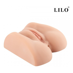 04829 | Masturbador Formato Bunda com Vagina, Ânus e Capsula Vibratória Multivelocidade - Lilo Marina - comprar online