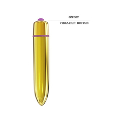 02156 | Power Bullet Dourado com 10 Modos de Vibração ? MINI VIBE - loja online