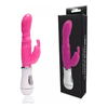 02976 | Vibrador Ponto G com 8 Vibrações e Estimulador Clitoriano - YouVibe - Rosa