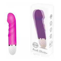 01988 | Vibrador Estimulador de Ponto G e Clitoris com Vibração Multivelocidade e Texturas Massageadoras Texturas Massageadoras - Female Vibrators - Rosa