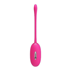 00106 | Cápsula Vibratória em Silicone com 12 Modos de Vibrações e 3 Intensidades de Choque - Pretty Love Doreen - Pink na internet