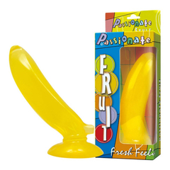 04871 | Penetrador Formato Banana com Ventosa - Passionate Fruit