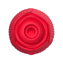 04593 | Vibrador Duplo Flexível com 10 Modos de Pulsação, 10 Modos de Vibração e 10 Modos de Vai e Vem - Vermelho - comprar online