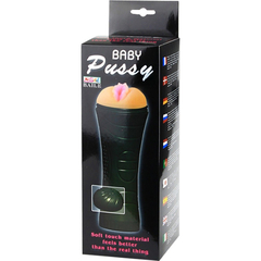 00784 | Masturbador Lanterna em TPR com Formato de BOCA e Textura Interna Sem Vibração - Baby Pussy na internet