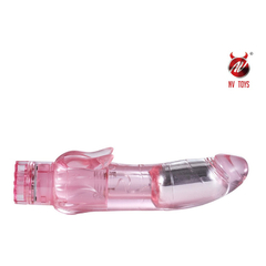 03900 | Vibrador Estimulador de Ponto G e Clítoris com Vibração Multivelocidade - NV Toys Zouk Vibe - 13,5 x 3,5 cm - Rosa na internet