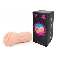 00769 | Masturbador Formato Vagina com Lábios Texturizados