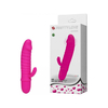 00577 | Mini Vibrador de Ponto G em Soft Touch com Estimulador Clitoriano, 10 Modos de Vibração e Resistência a Água - Pretty Love Arnd - Rosa