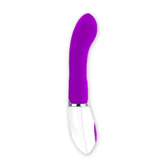 01266 | Vibrador Estimulador de Ponto G com Sensor de Som e 30 Níveis de Vibrações - Pretty Love Daniel - 20 x 3 cm - Roxo