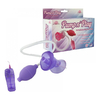 00800 | Aparelho de Sucção Feminino em Formato de Boca com Vibração Multivelocidade - Pump N Play - Roxo