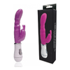 02977 | Vibrador Ponto G com 8 Vibrações e Estimulador Clitoriano - YouVibe - Roxo