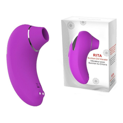 03845 | Estimulador de Clitóris Com 9 Modos de Sucção - NV Toys Rita - Roxo - comprar online