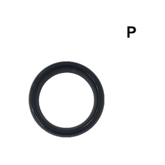04210 | Anel Peniano em Aço Prolongador de Ereção e Retardador de Ejaculação com 4 cm Diâmetro - Tamanho P - Preto