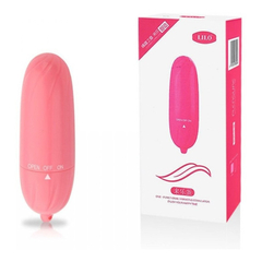 01998 | Mini Vibrador com Vibração Única - Lilo - Rosa Claro